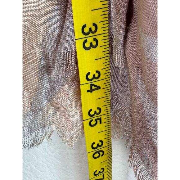 Anna & Ava Cover Up Shawl Top One Size Blush Kimono Tropical Zebra Print Resort - Picture 9 of 11